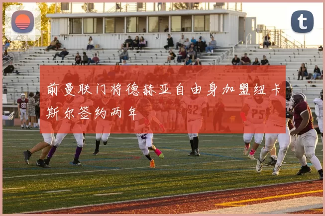 前曼联门将德赫亚自由身加盟纽卡斯尔签约两年